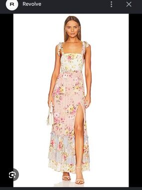 Yumi Kim Mahogany Maxi Dress in dazzling garden